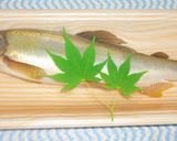 パパの鮎の塩焼き作り方1写真