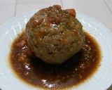 まんまる☆トマトとおいもinハンバーグ作り方9写真
