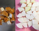 簡単☆魚河岸あげと大根の味染み煮物作り方1写真