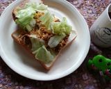 ずぼらな簡単納豆卵チーズトースト作り方3写真