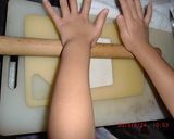 ＊子どもと作る簡単ピザ＊作り方1写真