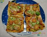 ＊子どもと作る簡単ピザ＊作り方7写真