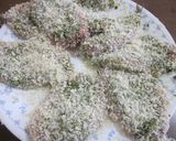 ジェノベ—ゼソースで✿揚げない鰯フライ作り方4写真