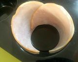 チーズのキッシュ風～ハムカップ～作り方5写真
