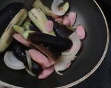 なすと魚肉ソーセージの簡単イタリアン炒め作り方2写真
