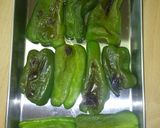 ピーマンのこんがりパン粉焼き作り方3写真