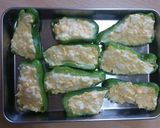 ピーマンのこんがりパン粉焼き作り方4写真