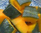 (σﾟ∀ﾟ)σ♫南瓜の煮物★バター醤油煮作り方8写真