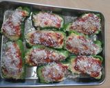 ピーマンのこんがりパン粉焼き作り方5写真