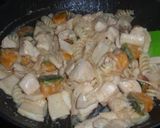 鶏胸肉とかぼちゃのグラタン作り方5写真