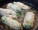 鶏むね肉でお安く!オクラ巻きフライ♪作り方4写真
