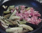 スタミナ回復！茄子と豚肉のピリ辛炒め♬作り方4写真