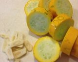 簡単ズッキーニソテー作り方1写真