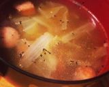刺激たっぷり⭐簡単胡椒コンソメスープ作り方5写真