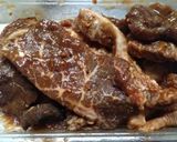 焼肉丼♡作り方1写真