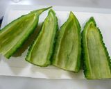 祝200件★ビールに最高♡ゴーヤおつまみ作り方1写真