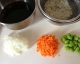 高野豆腐とサバ缶でハンバーグ♫カレー風味作り方2写真