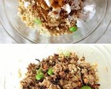 高野豆腐とサバ缶でハンバーグ♫カレー風味作り方5写真