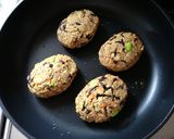 高野豆腐とサバ缶でハンバーグ♫カレー風味作り方7写真