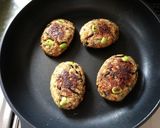 高野豆腐とサバ缶でハンバーグ♫カレー風味作り方8写真