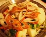 ちくわといっぱい野菜の焼肉タレ炒め作り方2写真