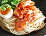 冷やし担担麺風☆汁なし胡麻だれ麺作り方7写真