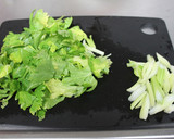 セロリの葉ともやしの超簡単タイ風炒め作り方1写真
