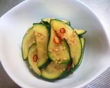 【簡単】ズッキーニのナムル作り方5写真