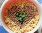野沢菜漬けで三色そぼろ丼作り方6写真