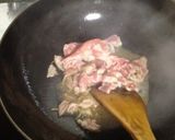 豚コマ肉とニラもやしの炒め物作り方2写真