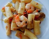 パスタの塩さばトマトソース作り方5写真