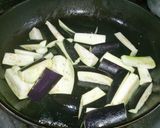 なすときのこのバタぽん炒め作り方3写真