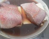 中華料理人直伝 レンジで魚と豆腐の蒸し物作り方3写真