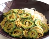 柚子胡椒+カレー粉でゴーヤのキーマカレー作り方7写真