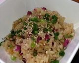 鶏むね肉の炊き込みしば漬ごはん作り方4写真