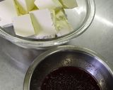 紫芋のレアチーズケーキ作り方1写真