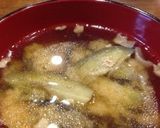 簡単♪＊なすと豚のお味噌汁＊作り方6写真