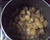 コロコロ大根の甘辛そぼろ煮(*^^)v作り方4写真