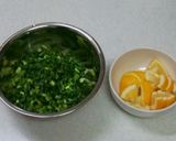☆レンジ料理☆蒸し鶏のレモン小ネギ添え作り方1写真