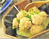 レンジで簡単♪梅干しと浅葱入り鶏団子作り方4写真