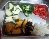 フライパンで簡単豆乳野菜グラタン☆作り方1写真