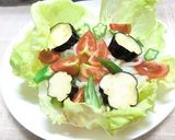 夏野菜サラダうどん作り方4写真