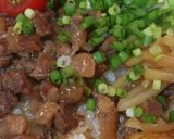 牛スジで魯肉飯(ルーロー飯)★作り方7写真