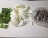 野菜入りエビチリ♡作り方1写真