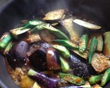 ナスとオクラの味噌炒め作り方5写真