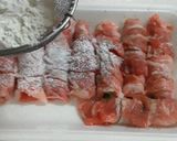 大葉の豚肉巻き・おろし大根添え作り方4写真