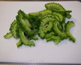 ☀夏バテ解消＊ゴーヤの梅マヨおかか和え作り方1写真