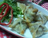 ☆さといもカレーサモサ作り方6写真