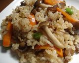 牛肉の混ぜご飯・オイスター風味作り方3写真