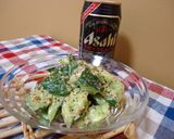 たたききゅうりの粒マスタード粉チーズ和え作り方3写真